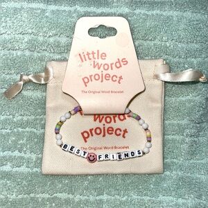 BRAND NEW! "LITTLE WORDS PROJECT" BEST FRIENDS BRACELET